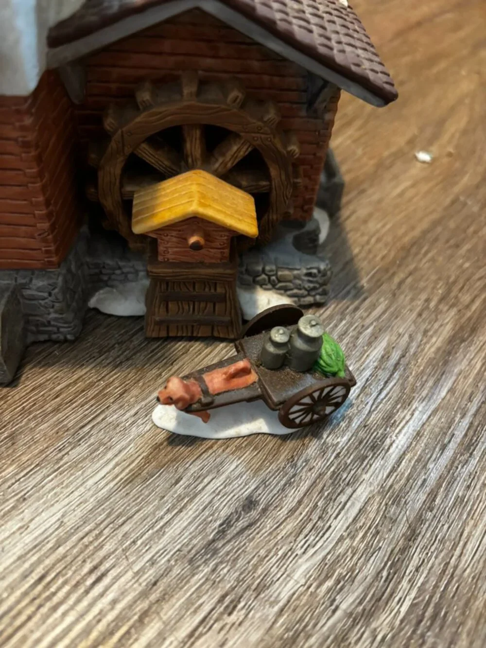 Department 56 Christmas village light up building Stoder Crist Mill